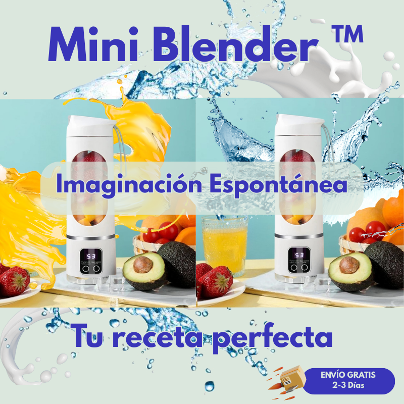Batidora portátil USB MiniBlender™¡Super Oferta 3x1 en productos! 2x1 en REGALOS