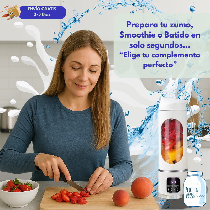 Batidora portátil USB MiniBlender™¡Super Oferta 3x1 en productos! 2x1 en REGALOS