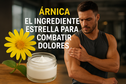 Árnica: El ingrediente natural que revoluciona la recuperación muscular en el mundo fitness