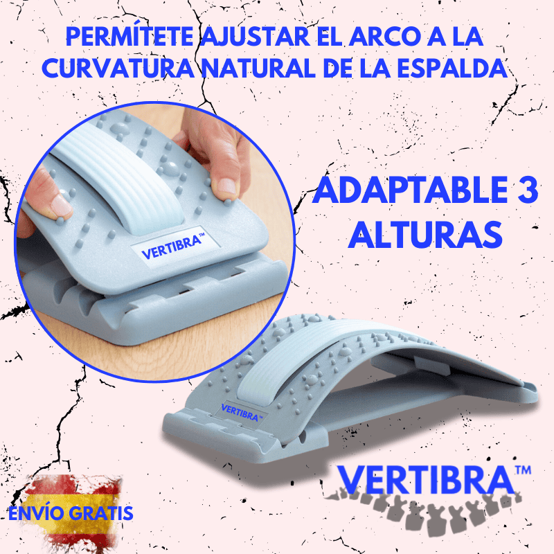 Soporte Corrector de Estiramiento Lumbar y cervical VERTIBRA™ AHORRA 5€ SOLO HOY! DISFRUTA DE TU REGALO.