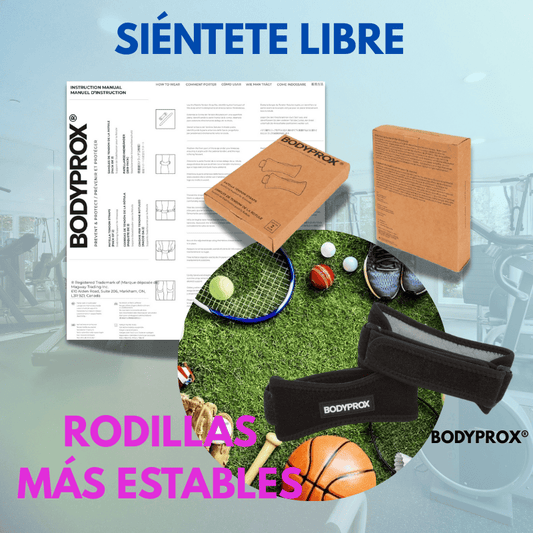 Banda Rotuliana Deportiva Antideslizante BODYPROX® 1+1 GRATIS
