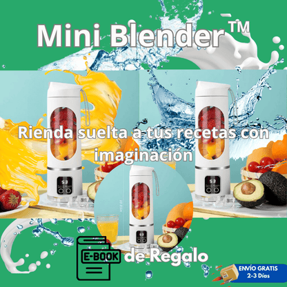 Batidora Licuadora personal USB, MiniBlender™¡OFERTA LIMITADA! Bajada Precio + E-book regalo