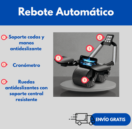 Rodillo de abdominales con rebote automático Rody™oferta limitada!!! ENVIO GRATIS