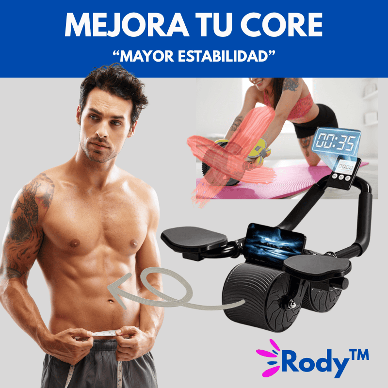 Rodillo de abdominales con rebote automático Rody™oferta limitada!!! ENVIO GRATIS