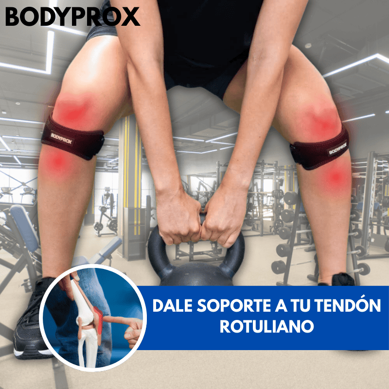 Banda Rotuliana Deportiva Antideslizante BODYPROX® 1+1 GRATIS